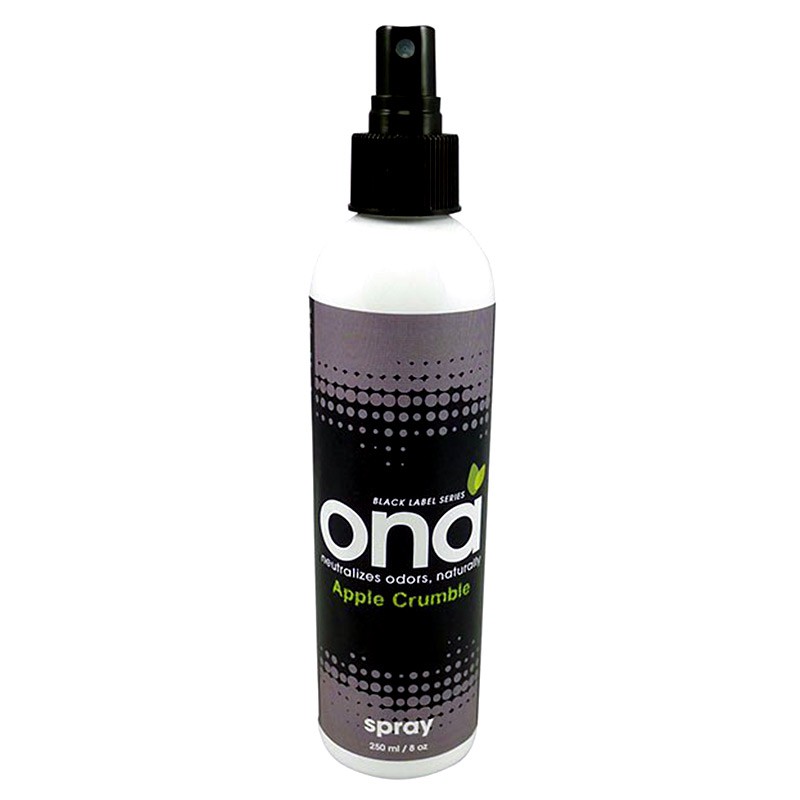destructeur d'odeurs ONA SPRAY APPLE CRUMBLE 250ML