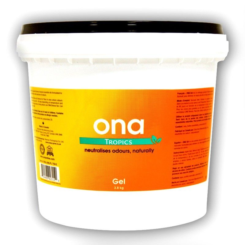 ONA - Destructeur d'odeurs en gel - Tropics - 3.8kgs