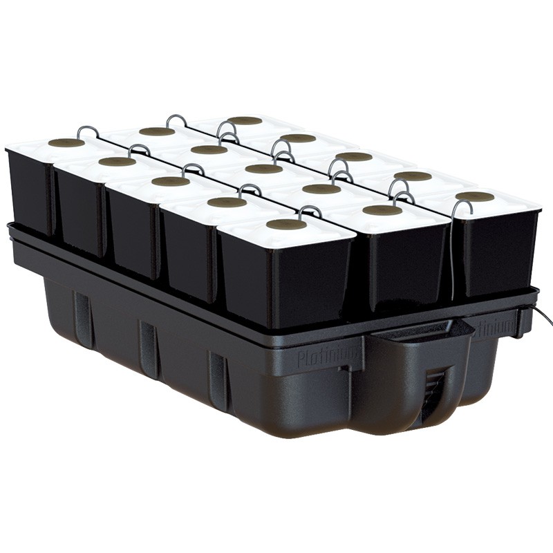 Platinium - AeroStar - 15 pots bato - 110 x 60 x 38.5 cm - Système aéroponique