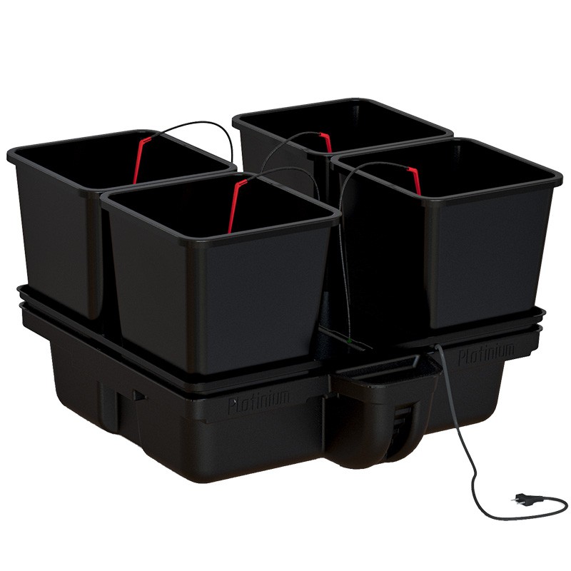 Platinium - HydroStar - 4 Big Pots 25L - 80 x 80 x 38,5cm - Hydroponisches System