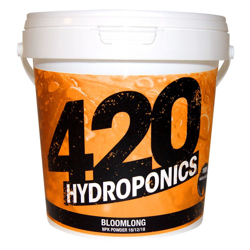 420 Hydroponics - BloomLong 250g powder , long flowering fertilizer , soil,hydro,coco