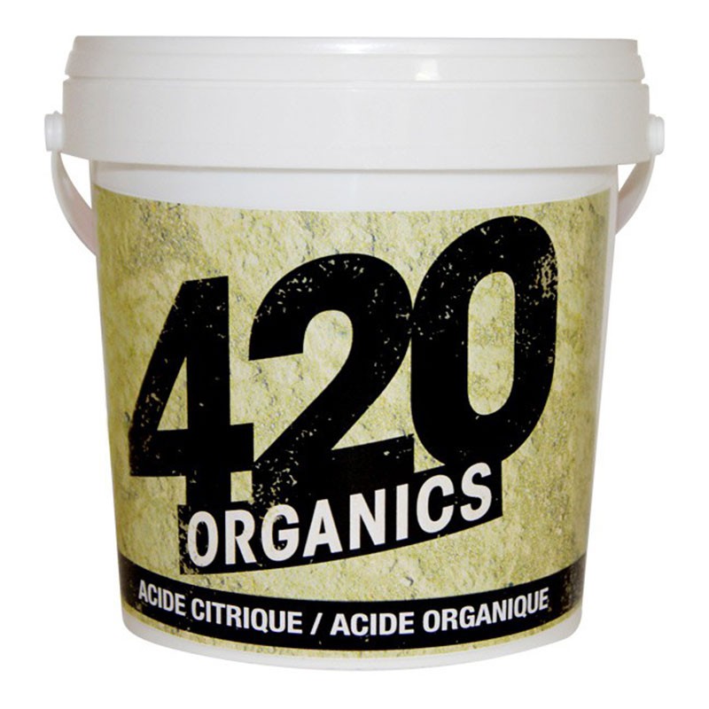 420 Organics - Acide citrique organique 1Kg , abaisse le ph 