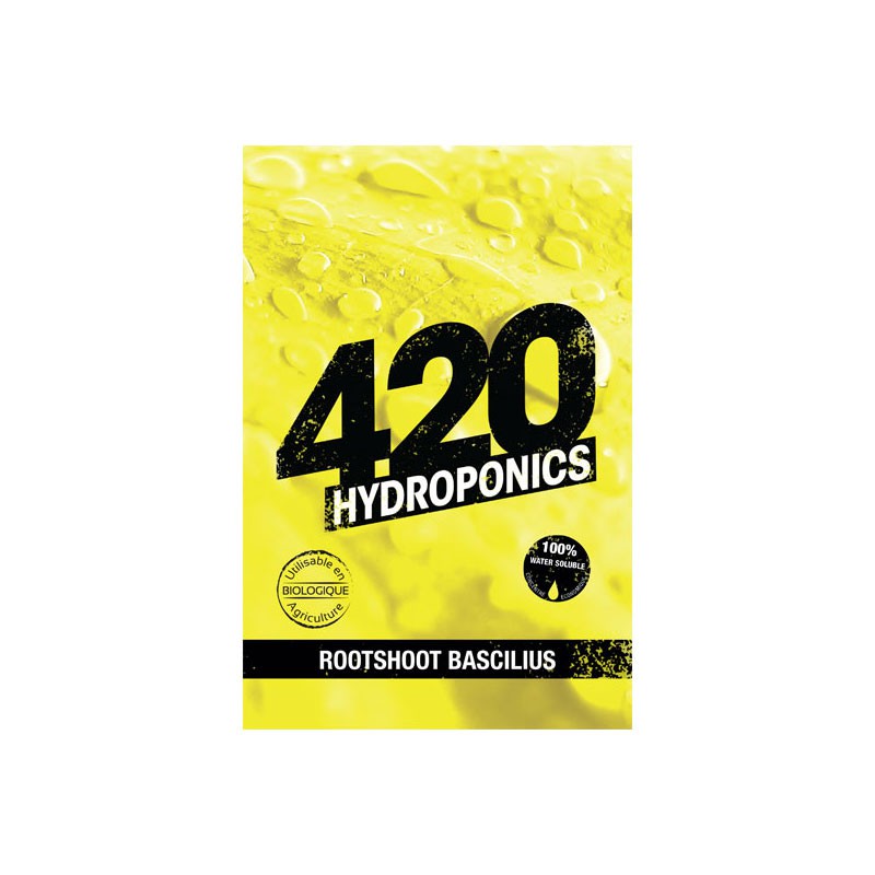 420 Hydroponics - RootShoot Bascilius 10g , bactéries bénéfiques, activateur de racines bio
