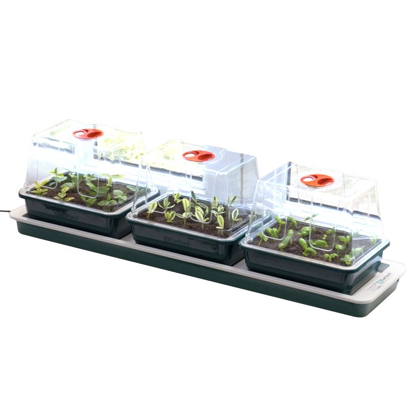 Trio De Serres Chauffantes 76X18X20,5 Cm Garland