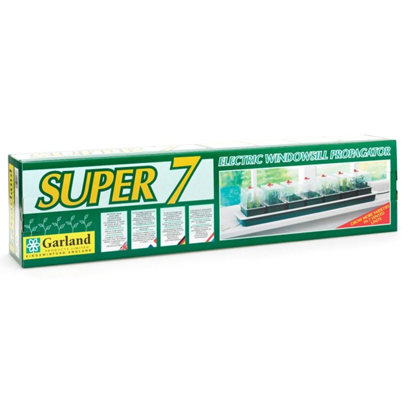 SATZ MIT 7 MINI-HEIZUNGSGEWÄCHSHÄUSERN SUPER 7