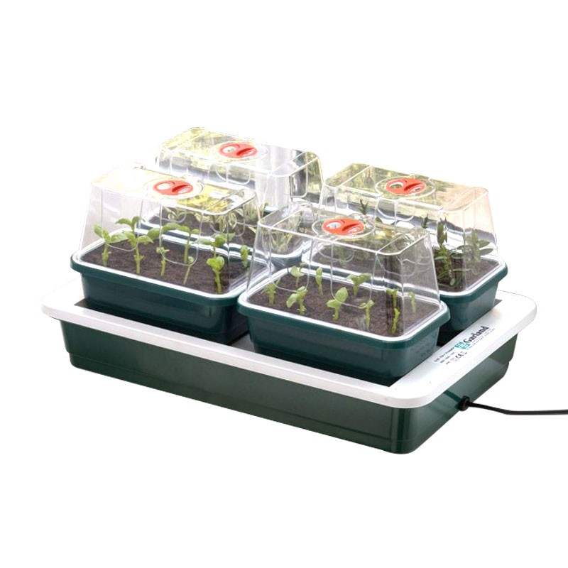 MINI FAB4 HEATING GREENHOUSE 38.5x24x17.5CM GARLAND