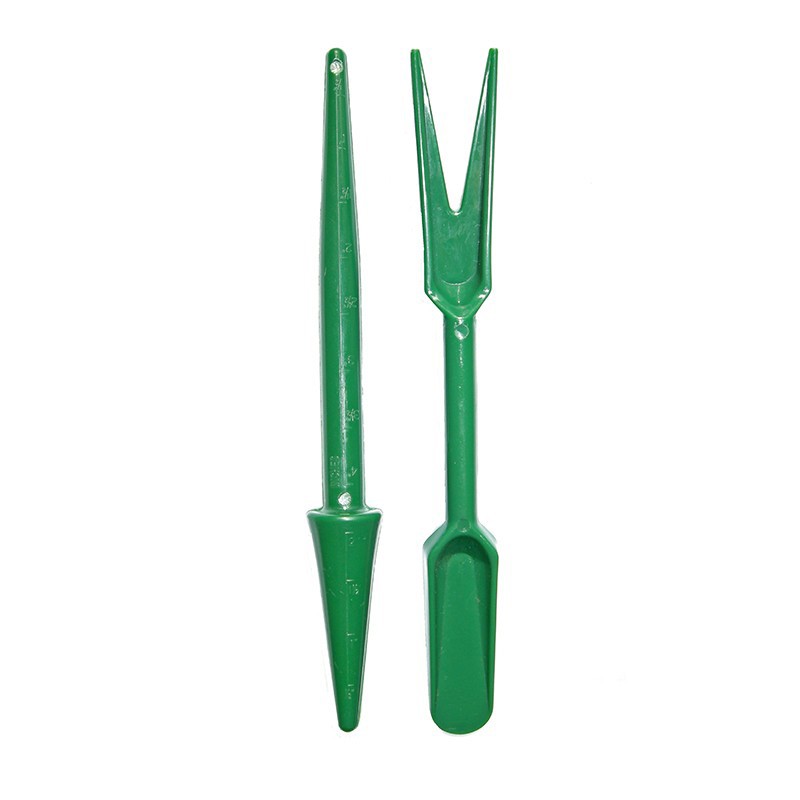 Set de repiquage vert (plantoir + 1 outil de repiquage)