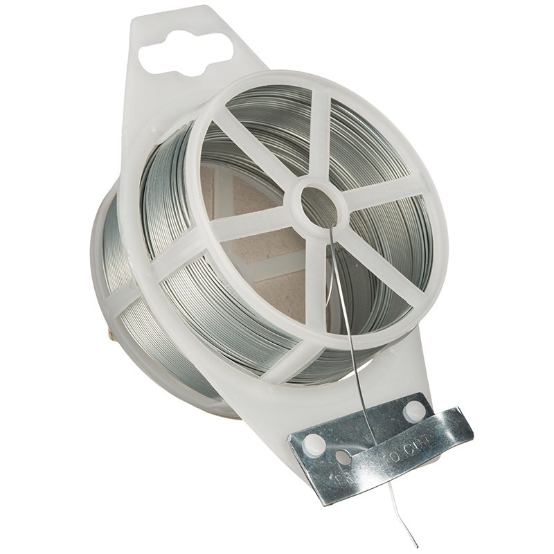 Gegalvaniseerd draad - Ø0,7 mm x 50 m