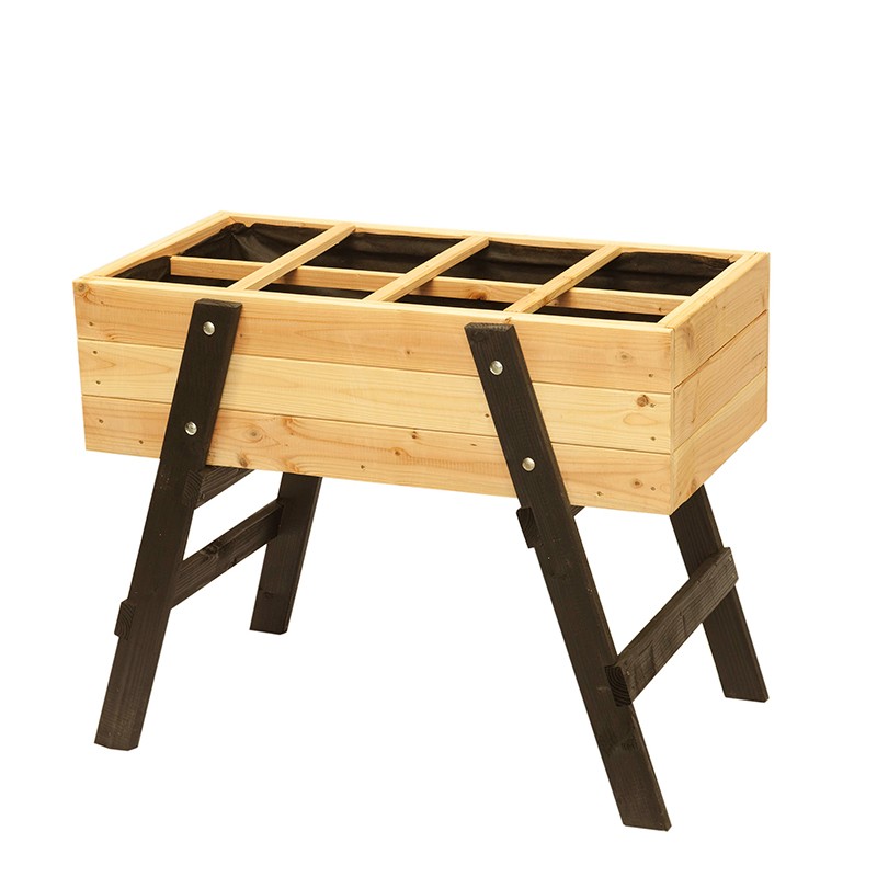 Potager en bois de pin Classe 3 sur pied Ventoux - 100x55x78cm
