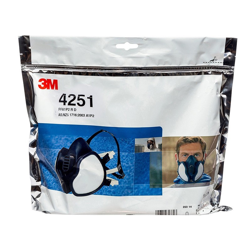 MEZZA MASCHERA DI PROTEZIONE FILTRO A1P2