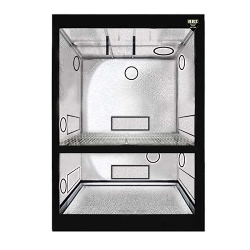Blackbox Silver - grow room - Dual BBS - 120x80x200cm 