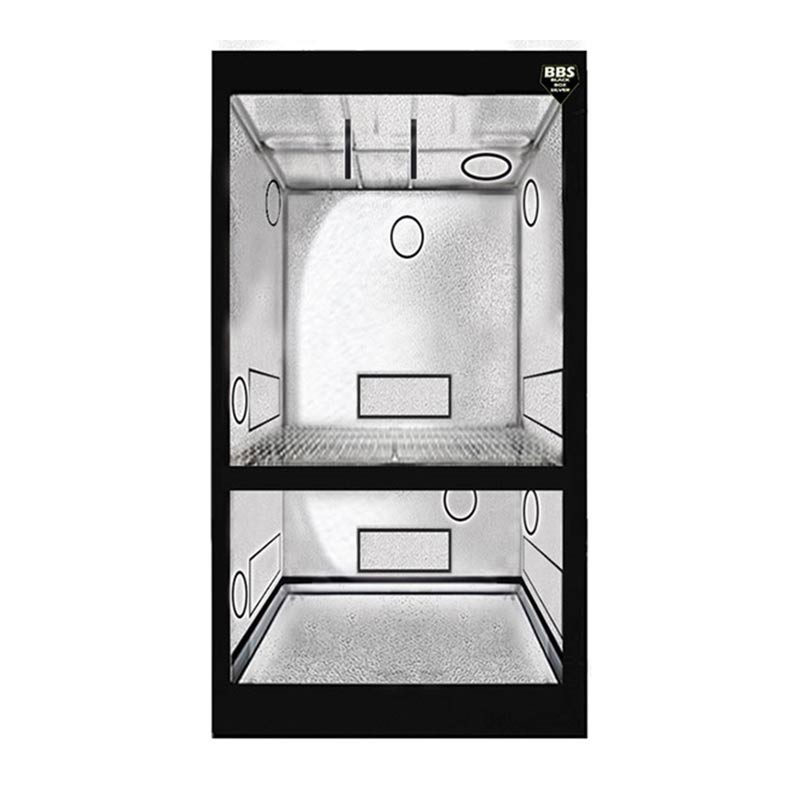 Blackbox Silver - grow room - Dual BBS - 80x80x200 cm