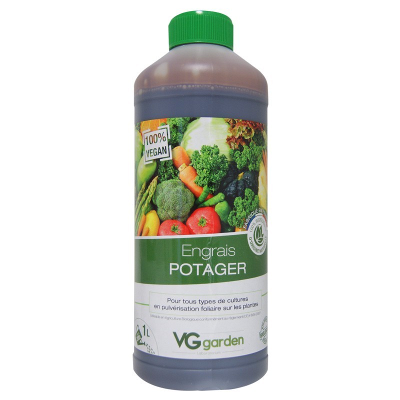 VG Garden - Engrais Potager 1L - 100% vegan