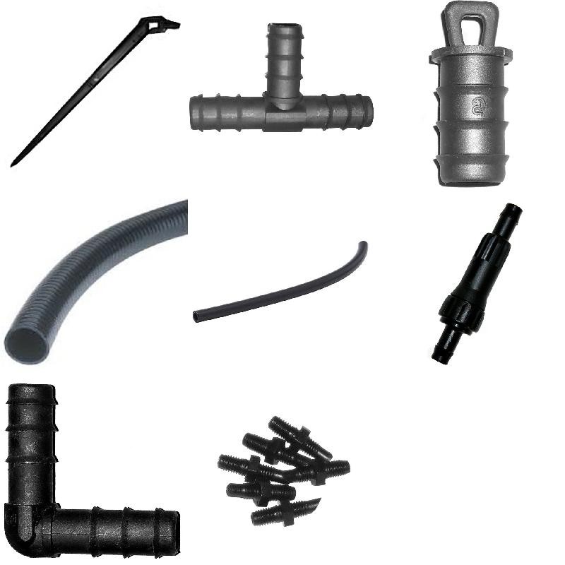 Complete irrigation kit 25 plants without pump