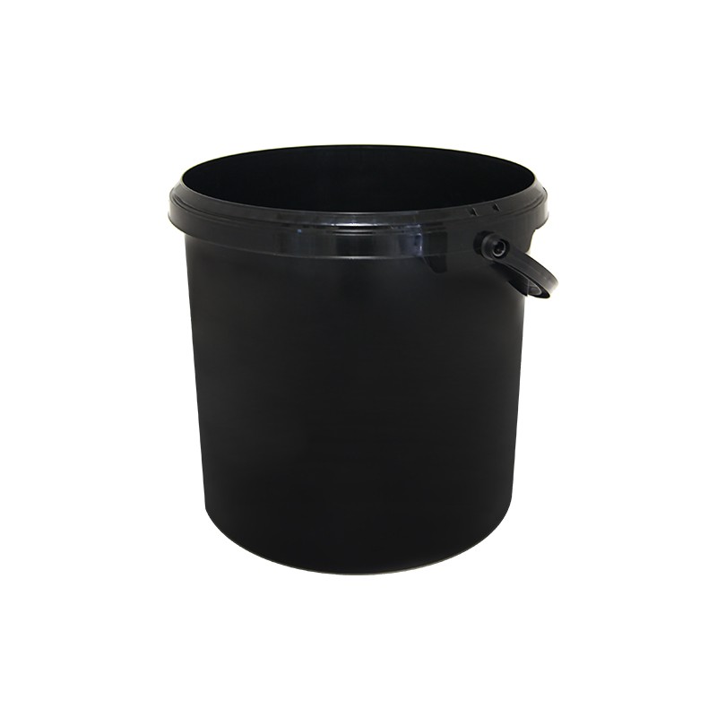 Seau de conservation anse plastique Noir10.7L Ø268mm