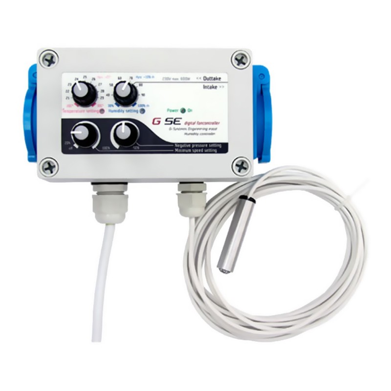 GSE Fan Controller and Humidity, for air extractor 