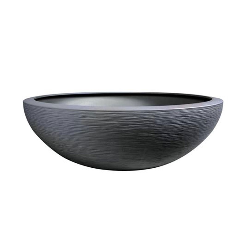 EDA Plastiques - Pots vasque - Gris anthracite - 39L