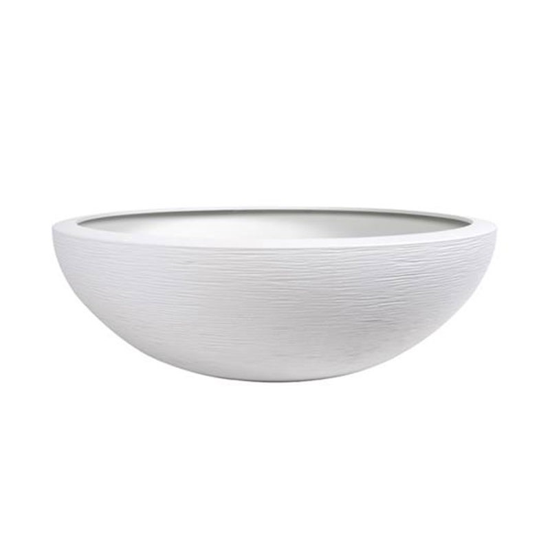 EDA Plastiques - Pots vasque - Blanc cérusé - 39L