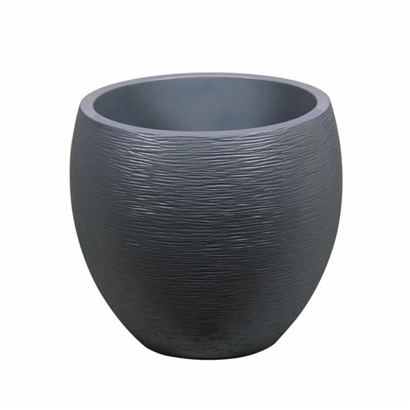  EDA Plastiques - Egg planter - Charcoal grey - 46L