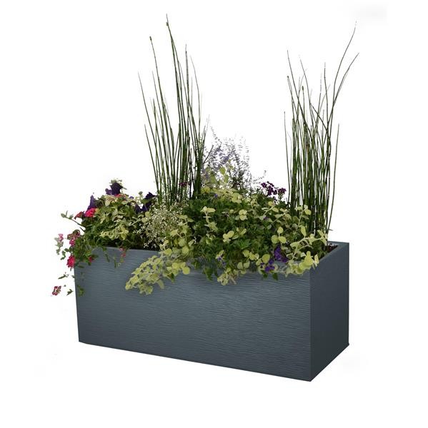 JARDINIERE GRAPHIT GRIS ANT. 99.5X39.5X43.5CM 98L