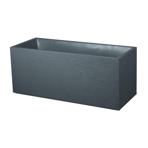 EDA Plastics - Loft XL planter - Graphit - Grey anthracite - 98L
