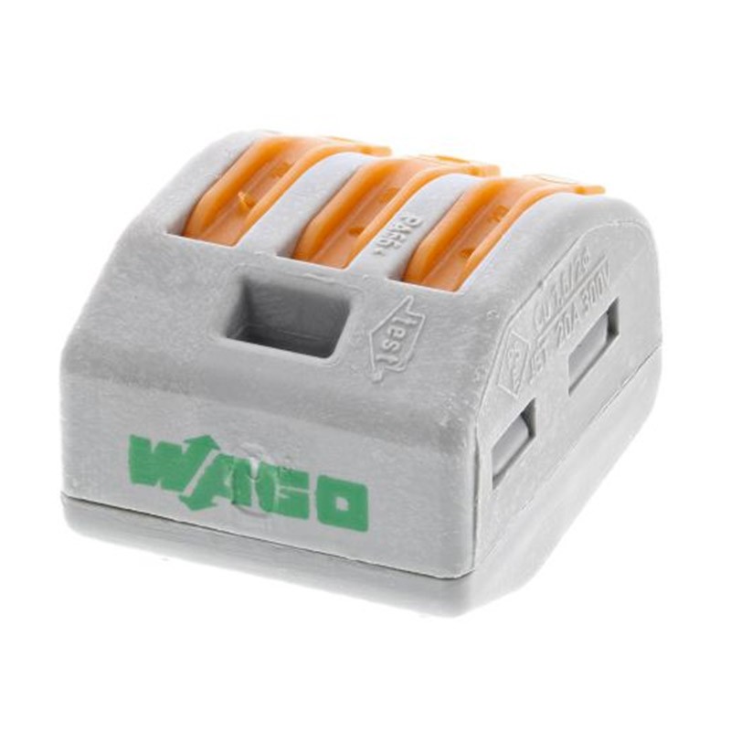 15 X 3-DRAADS SNELKLEMMEN - WAGO S222
