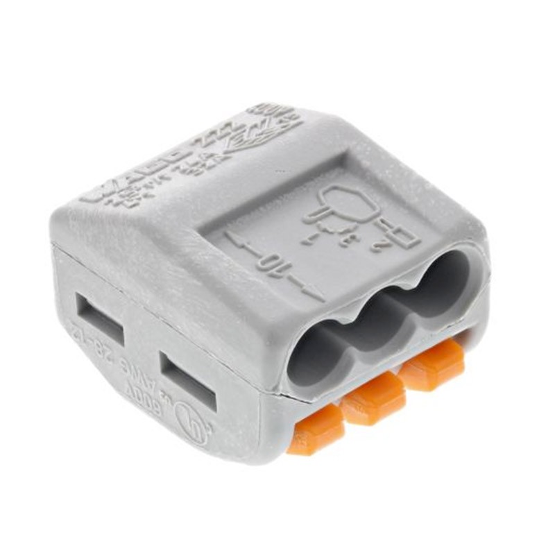 15 3-WAY QUICK TERMINALS - WAGO S222