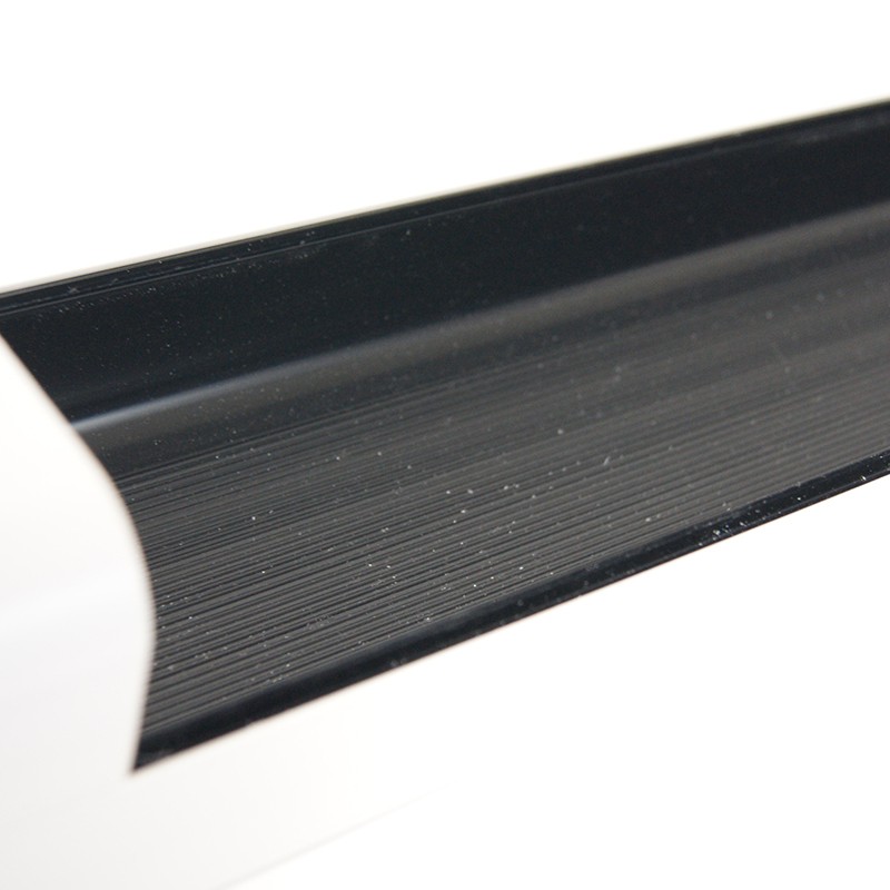 WHITE AERO TUBE 100X80MM 20 HOLES LONG. 4M