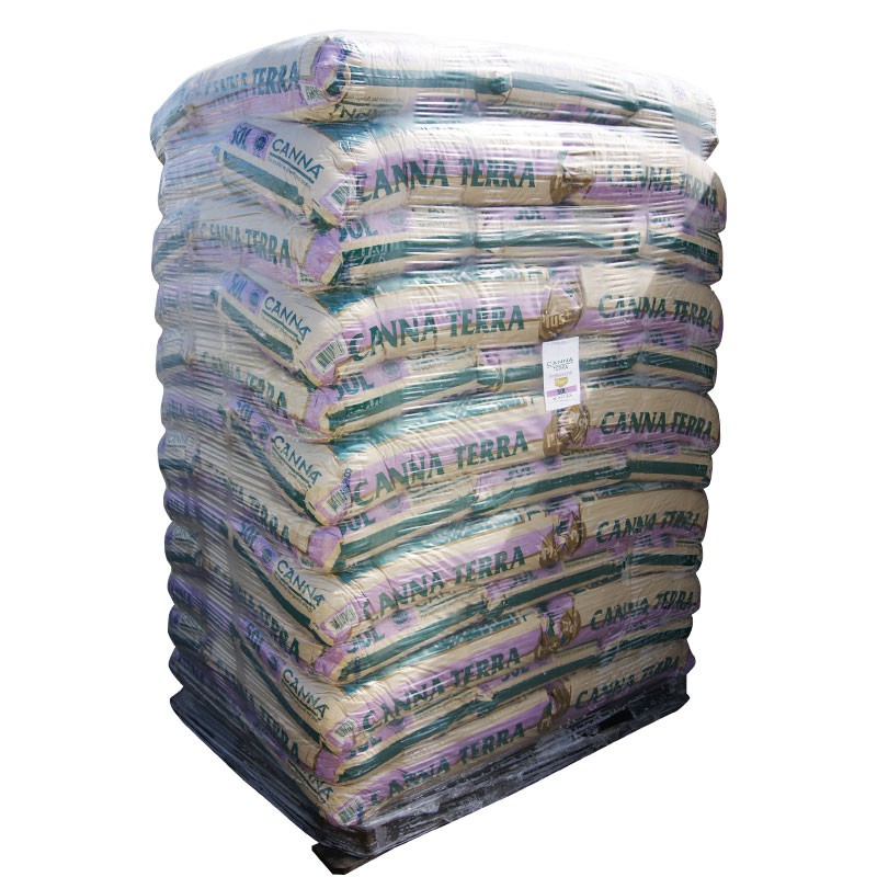 PALLET OF 60 Terra professional plus 50L potting soil canna for flowering plants