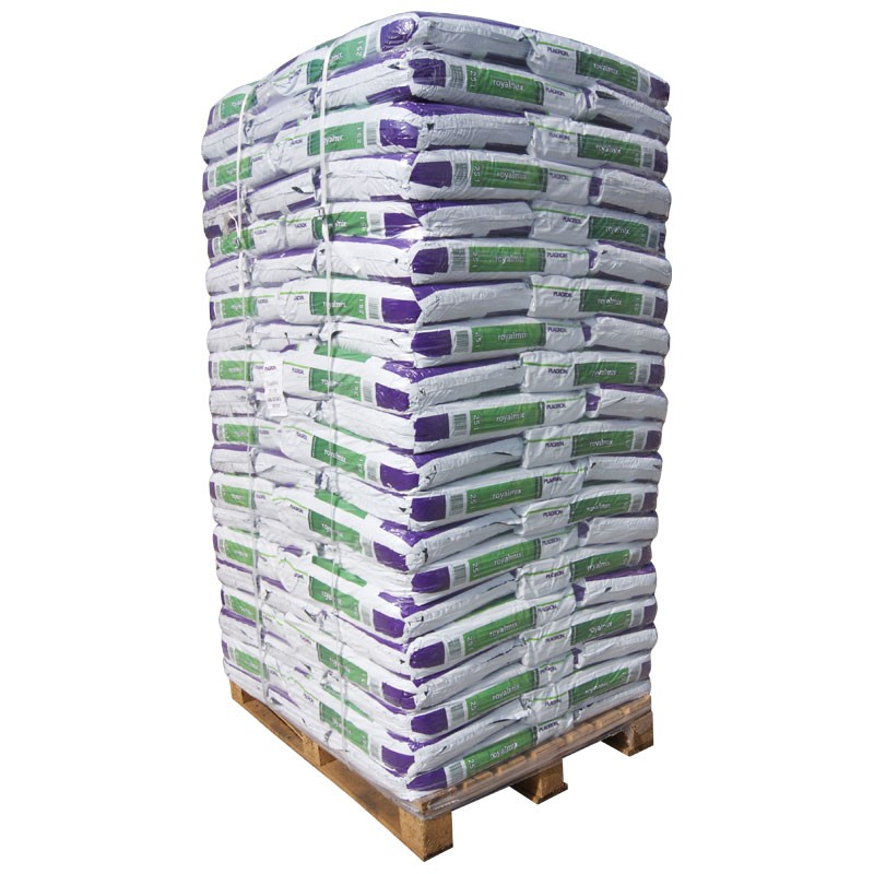 Palette de 100 terreaux Royalmix sac de 25L Plagron, enrichi pour la floraison des plantes