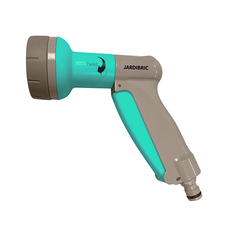 Arroseur 4 Jets Pistolet 2 En 1 Turquoise
