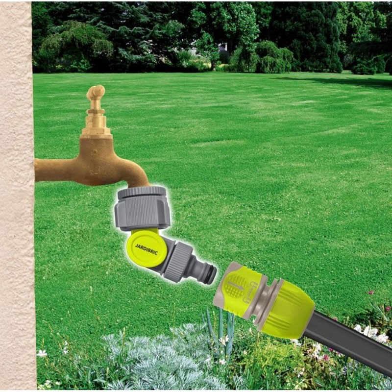 RACCORD NEZ DE ROBINET COUDE ET ARTICULE 2 COULEURS A2976