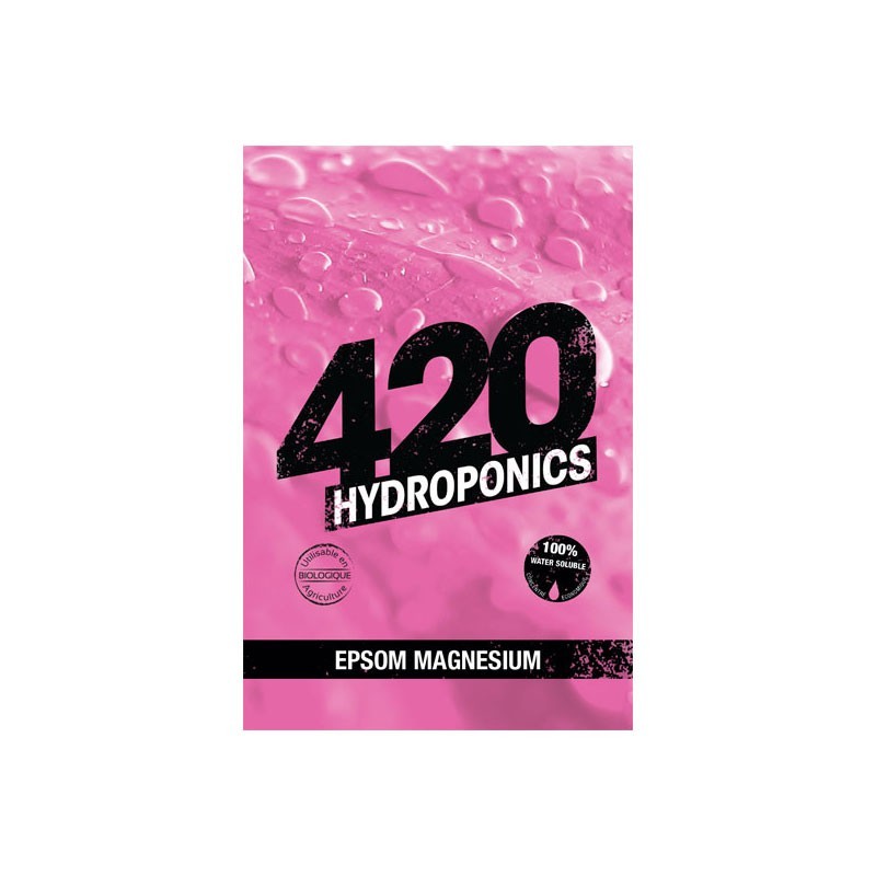 420 Hydroponics - Epsom Magnesium 10g Régule les carences en magnésium