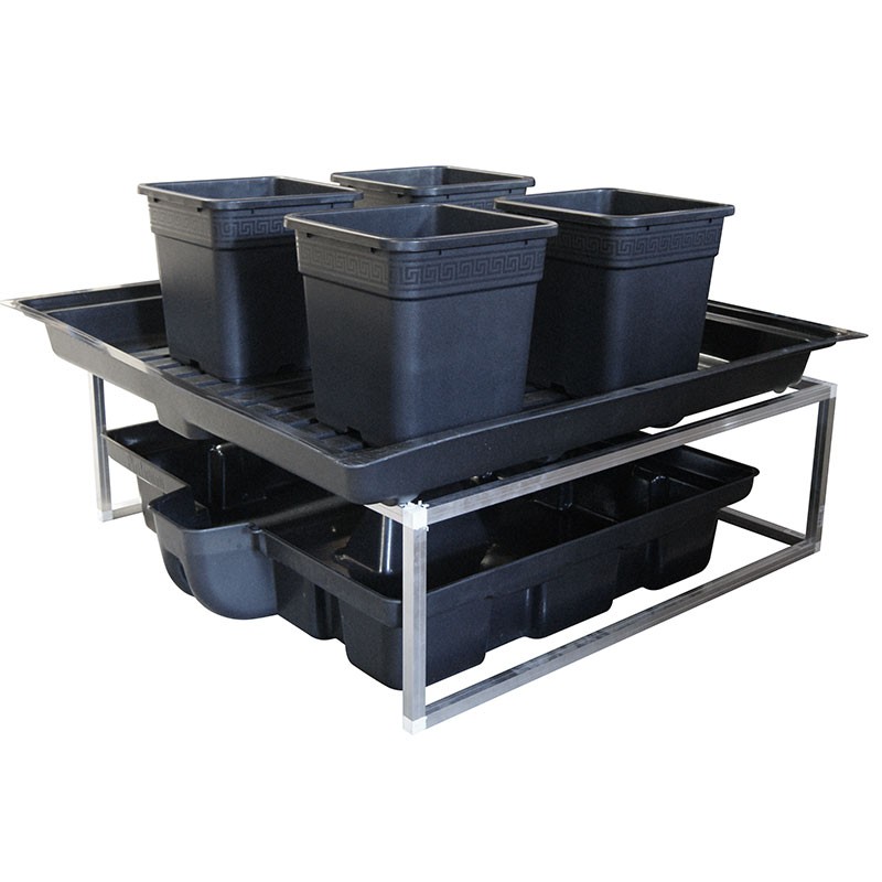 Table A Maree Flowtable Pro 1.44M2 + 4 Pots 25 L Systeme Complet