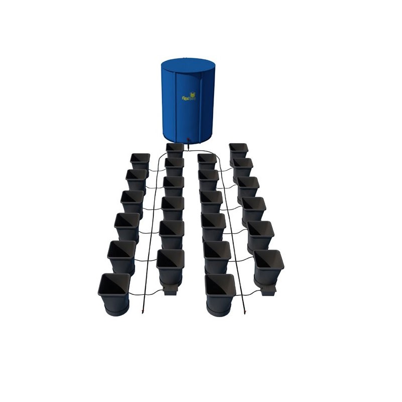Système Autopot XL complet avec 24 pots de 25l et reserve de 225L