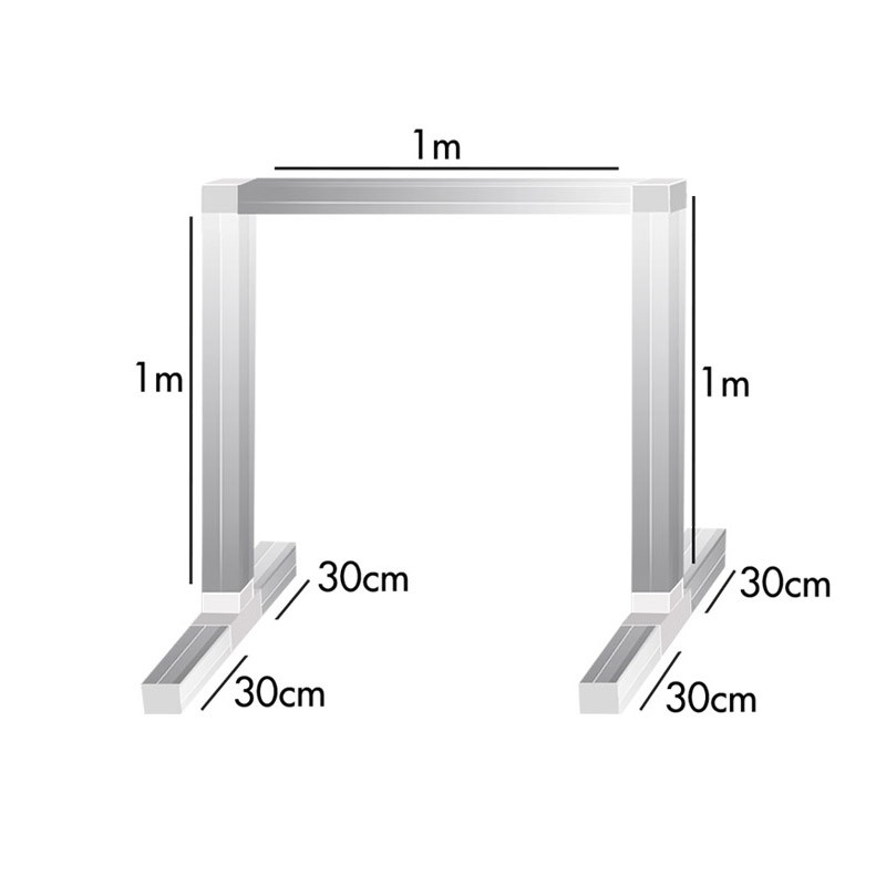 Support de lampe 1mx1mx1m