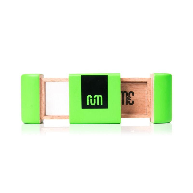 FUM - Fum Box mini en bois de couleur verte