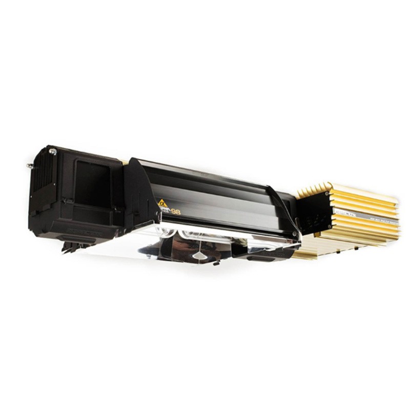 Dimlux - Kit complet 630W avec Ballast 630W Xtreme, 2 ampoules CMH 315W Full Spectrum et Réflecteur Alpha Optics 98