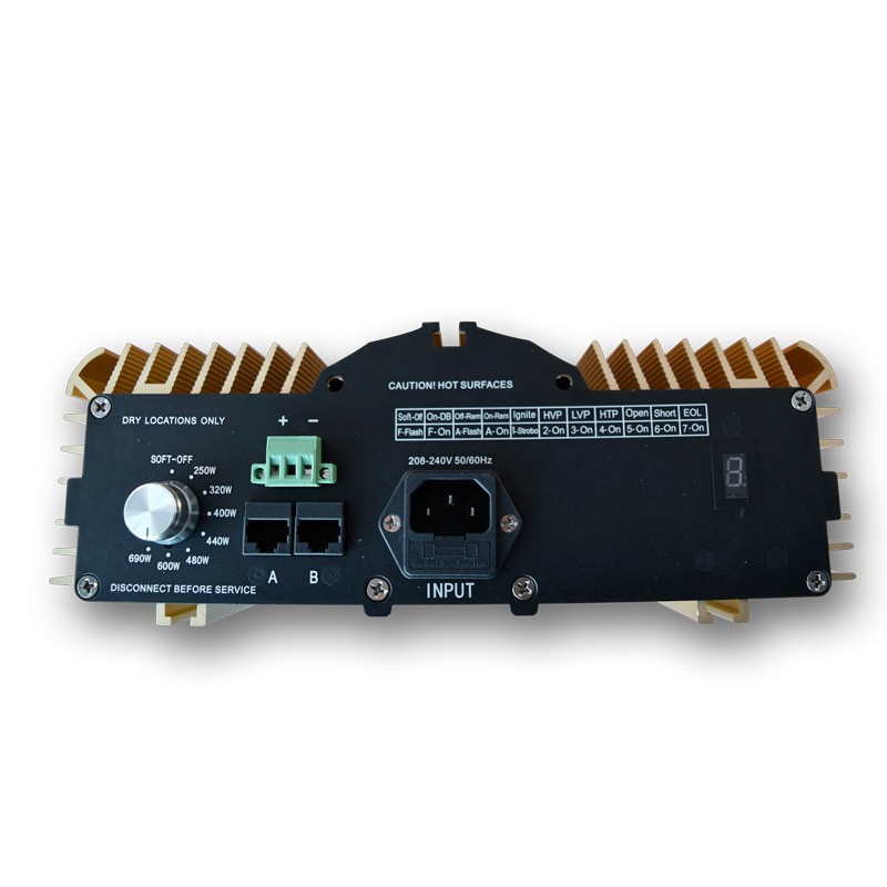 DIMLUX - BALLAST ELECTRONIQUE XTREME SERIES 600W EL UHF AVEC BUTTON DIMMABLE
