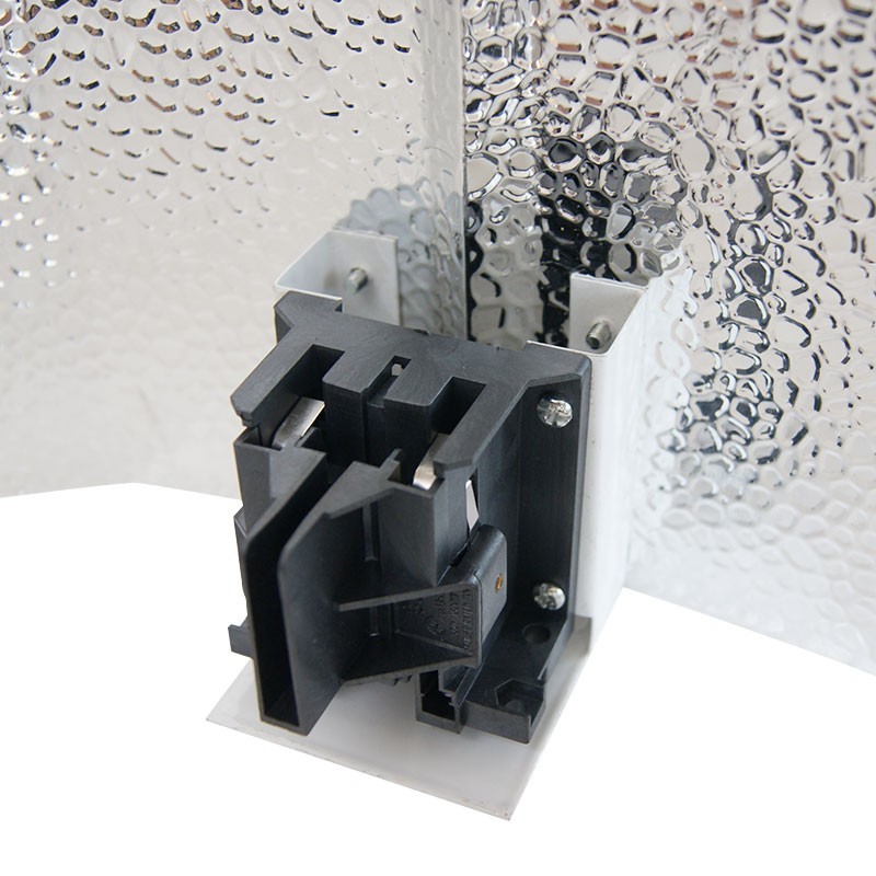 Réflecteur Stucco DE Martelé 51x40cm + cable IEC male