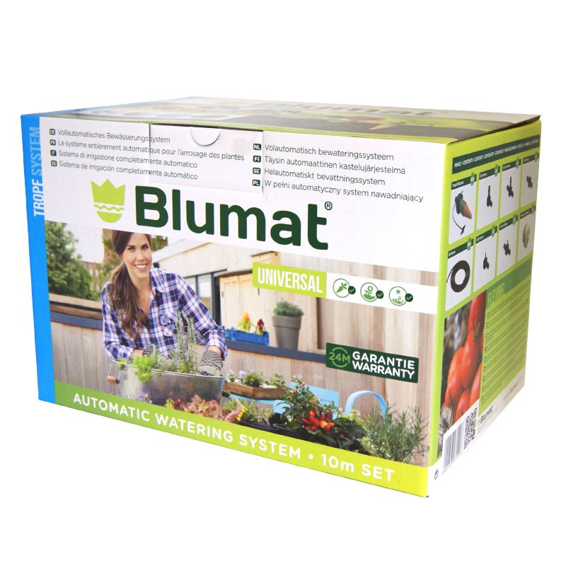  Blumat - Complete 40-plant automatic watering set for 10 linear meters