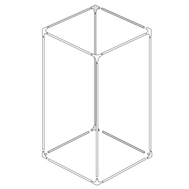BBS Culture Chamber Structure - 60x60x100