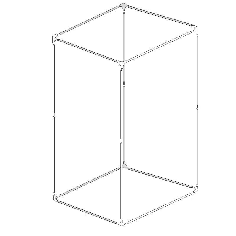 Struttura della camera di coltura BBS - 100x100x200