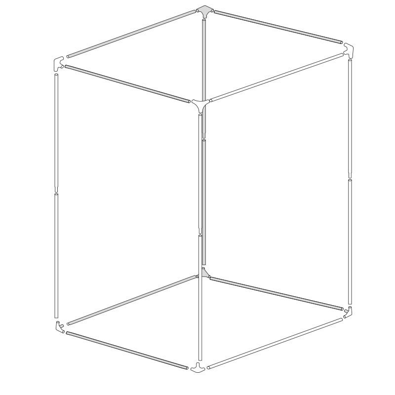 BBS culture chamber structure - 150x150x200