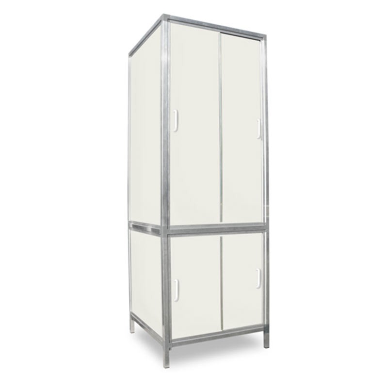  G-Tools - Bonanza white mini - 0.35m² - 61x61x176cm - Growing cabinet