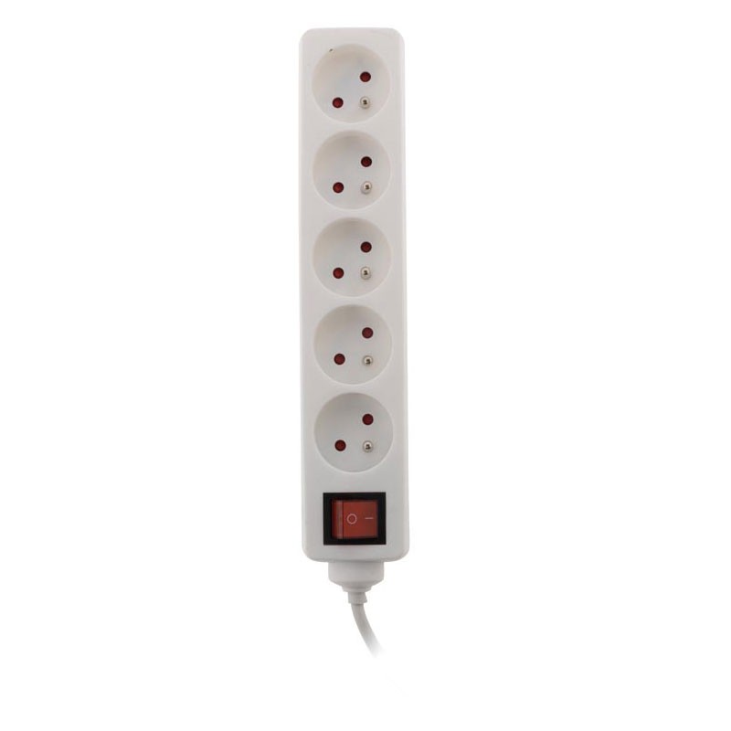 Block 5 Sockets 16A inter. White