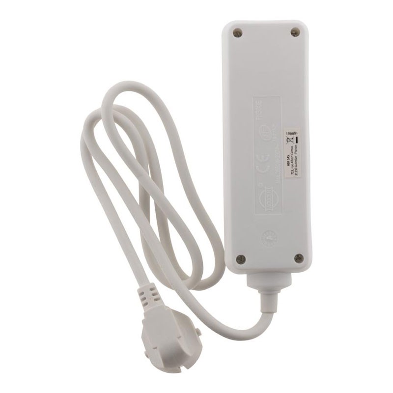 3 outlet block 16A White