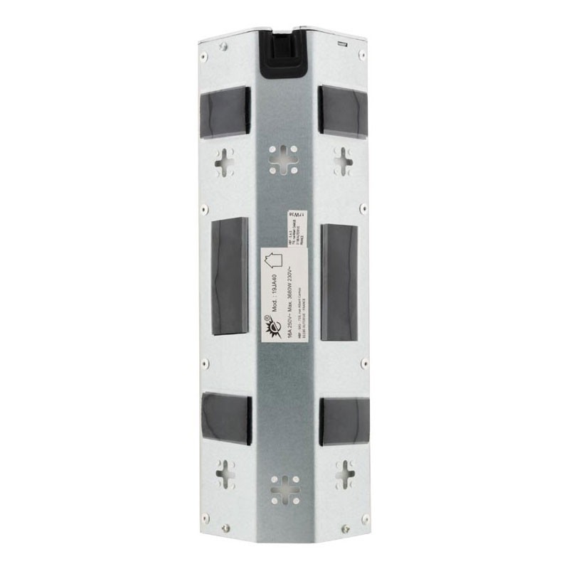 Block of 4 outlets 16A + to be wired