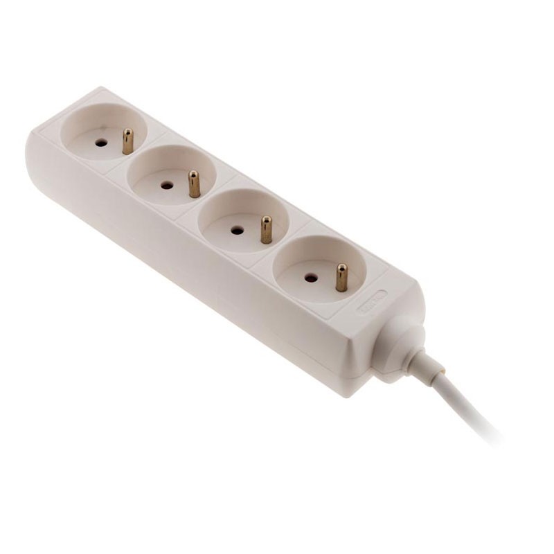 Block 4 outlets 16A White