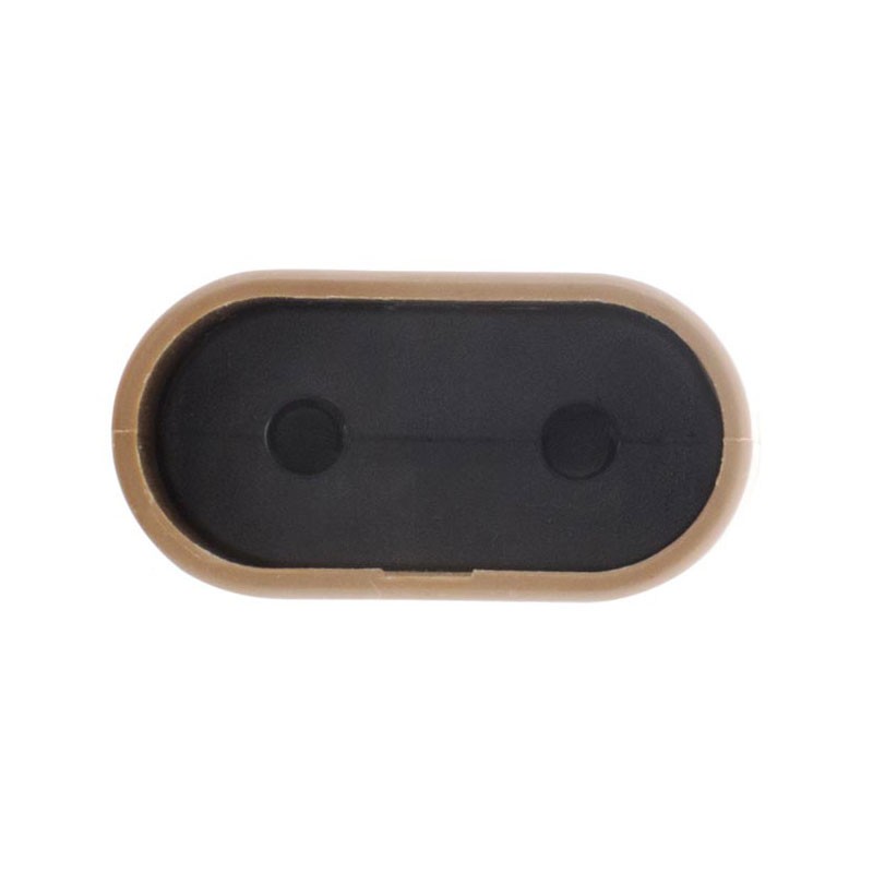 SPINA FEMMINA 2P 6A MARRONE NF